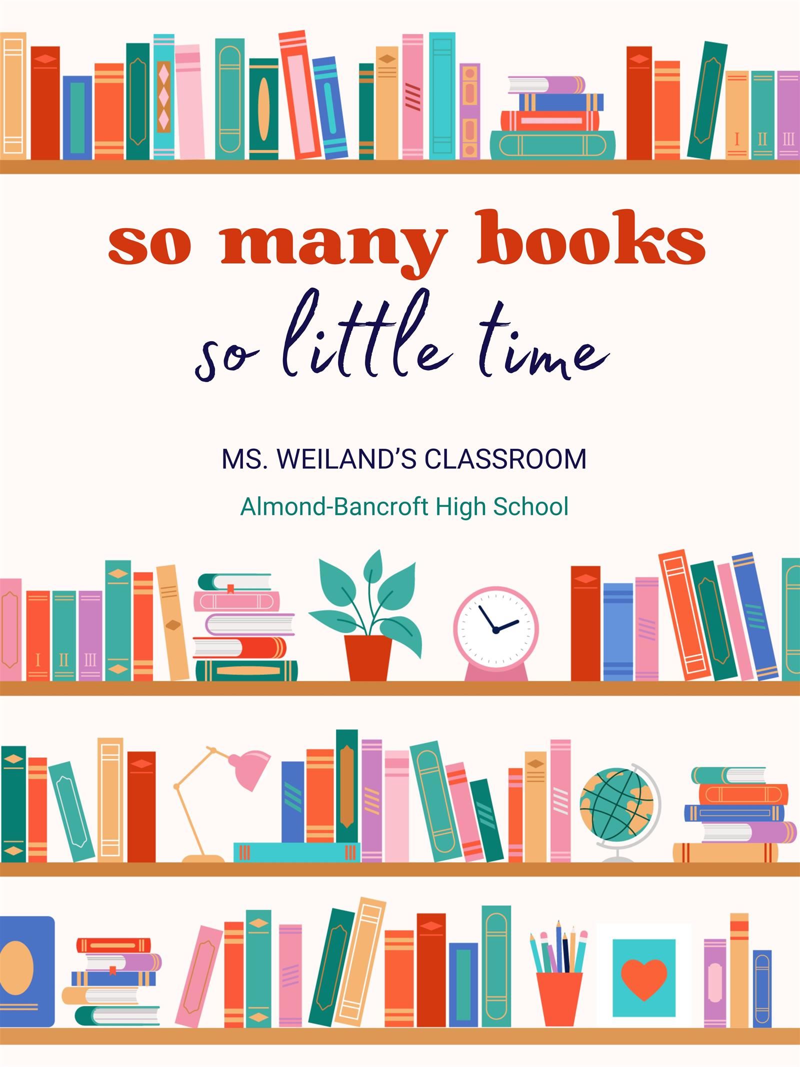 So many books, so little time!